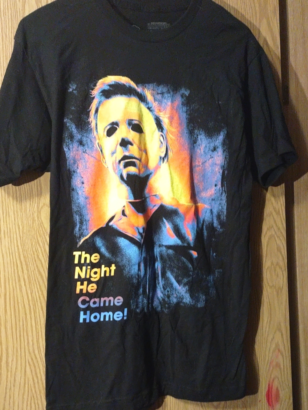 Black Michael Myers Tee - 'The Night He Came Home'